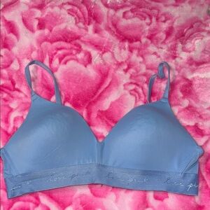 PINK Brand Sky Blue Wirelss Bra